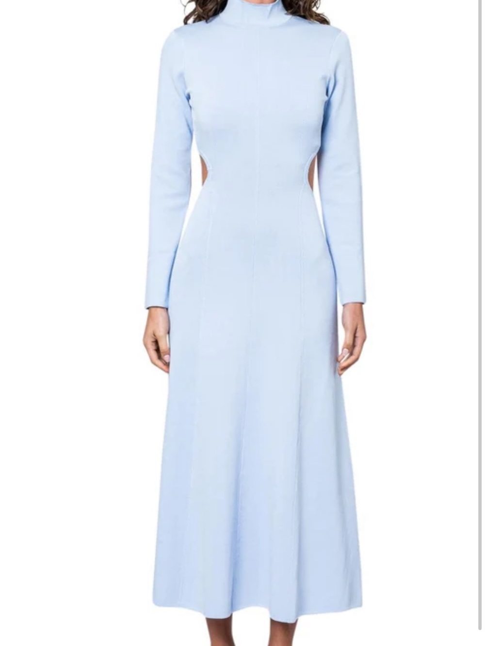 Aje Anika Cut Out Knit Dress